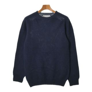 インバーアラン(INVERALLAN)のINVERALLAN インバーアラン ニット・セーター 36(S位) 紺 【古着】【中古】(ニット/セーター)