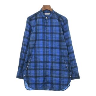 ノンネイティブ(nonnative)のnonnative カジュアルシャツ 0(XS位) 青(チェック) 【古着】【中古】(シャツ)