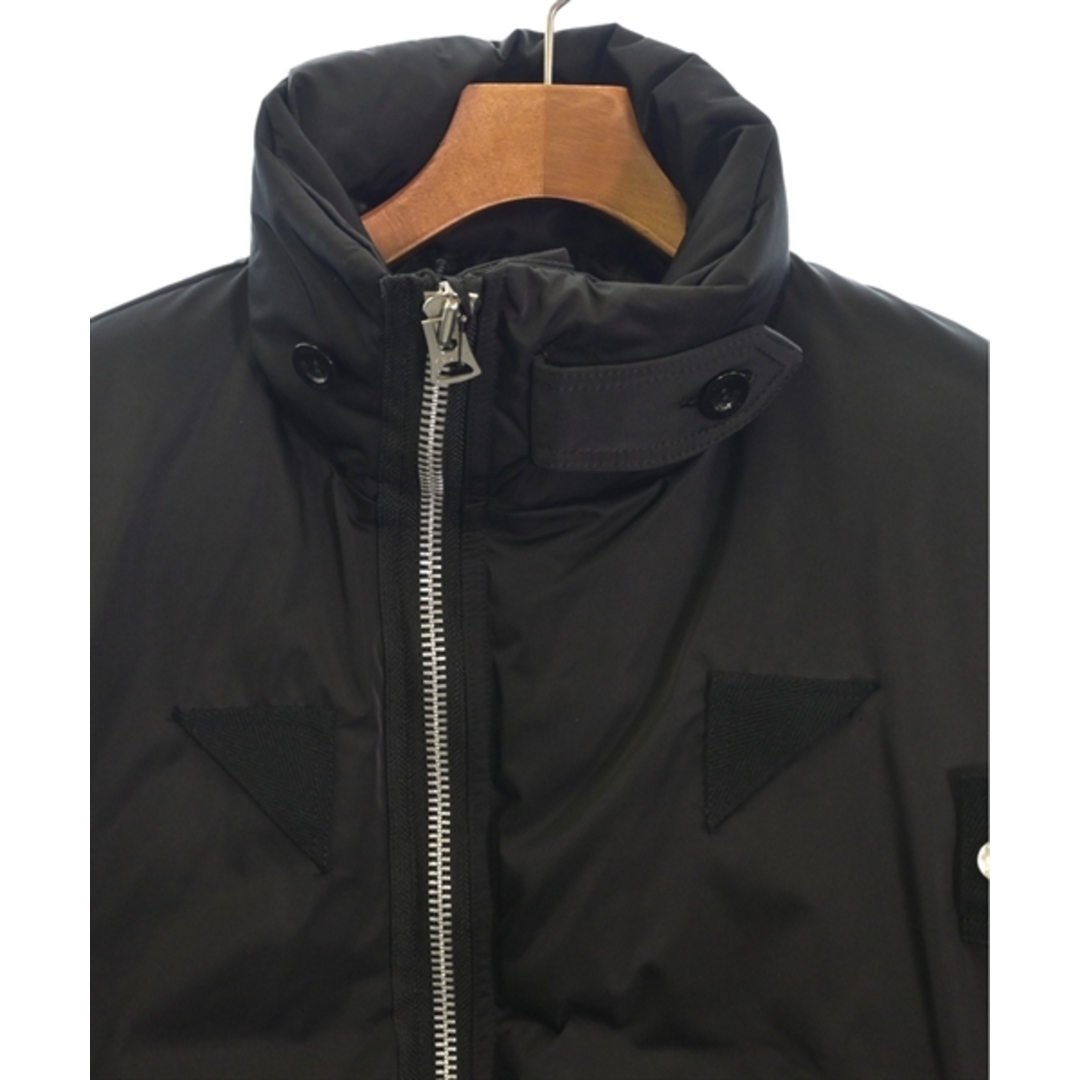 sacai(サカイ)のsacai サカイ ミリタリーブルゾン 1(S位) 黒 【古着】【中古】 メンズのジャケット/アウター(ミリタリージャケット)の商品写真