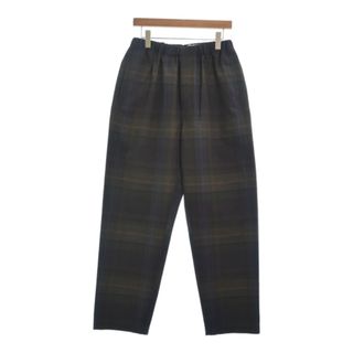 ルメール(LEMAIRE)のLEMAIRE ルメール パンツ（その他） XS 茶xカーキx紺等(チェック) 【古着】【中古】(その他)