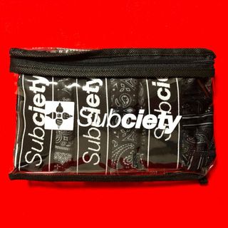 サブサエティ(Subciety)のSUBCIETYボクサーショーツSサイズ3枚セット／ブラック・ペーズリー柄(ボクサーパンツ)