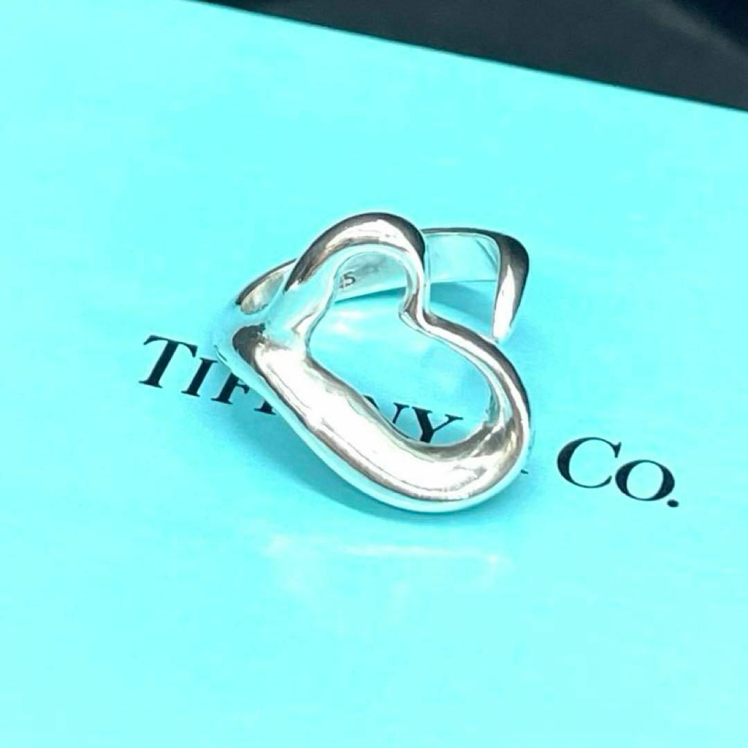 Tiffany & Co.(ティファニー)の鏡面仕上げ♪ 6号　ティファニー　I2 オープンハート　シルバー　リング　925 レディースのアクセサリー(リング(指輪))の商品写真