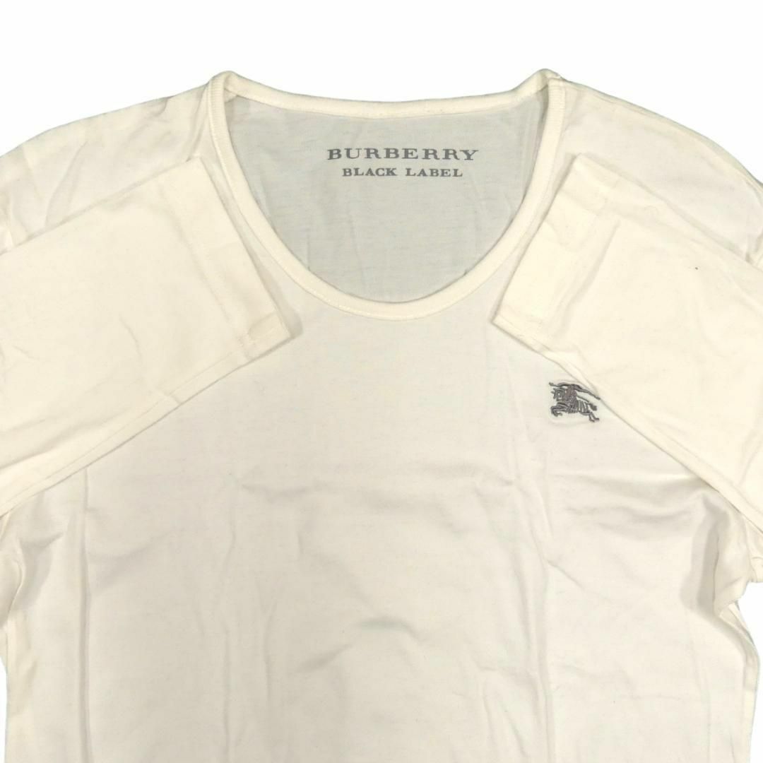 BURBERRY BLACK LABEL(バーバリーブラックレーベル)の廃盤 バーバリーブラックレーベル Tシャツ M ロンT カットソー TJ922 メンズのトップス(Tシャツ/カットソー(七分/長袖))の商品写真