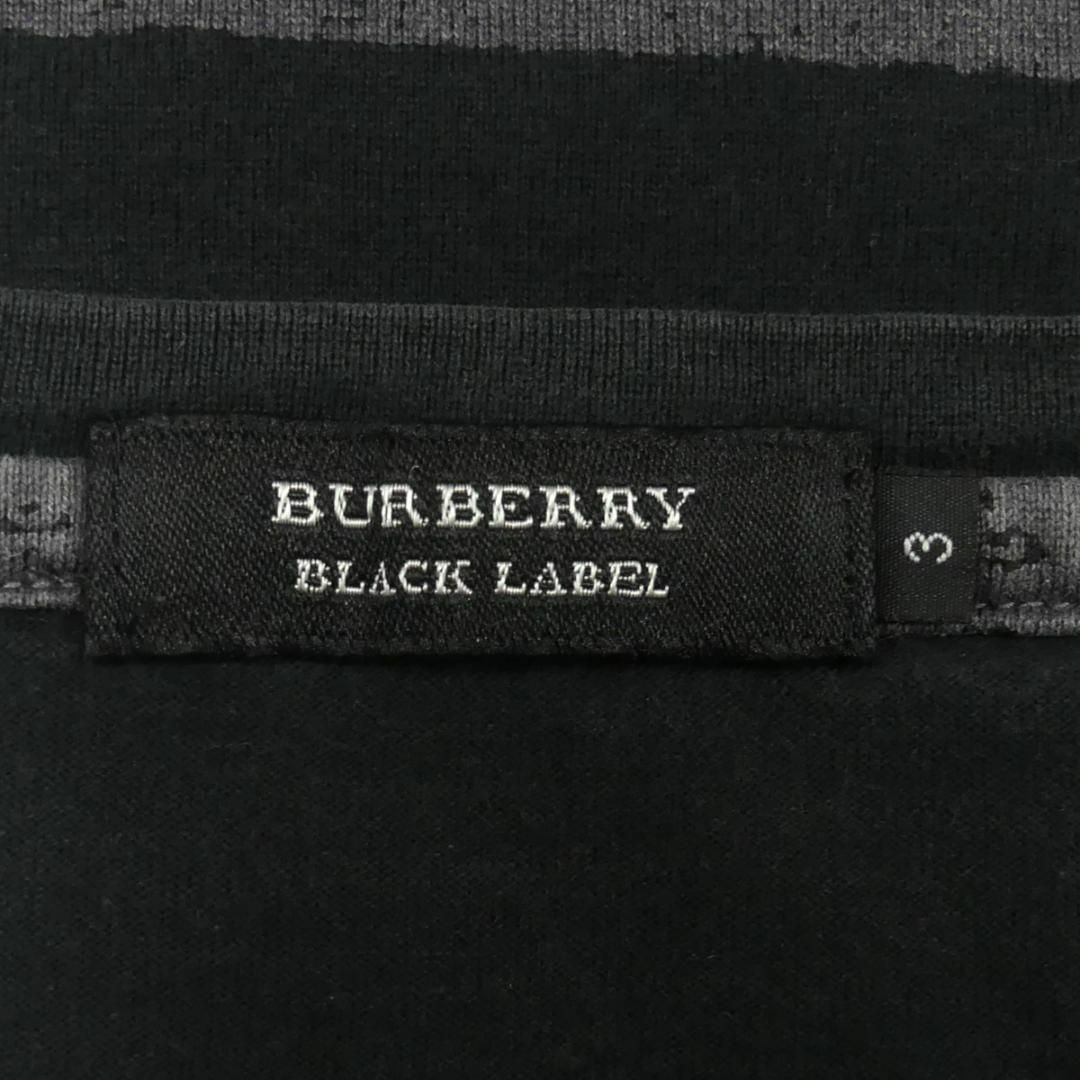 BURBERRY BLACK LABEL(バーバリーブラックレーベル)の廃盤 バーバリーブラックレーベル Tシャツ L ロンT カットソー TJ920 メンズのトップス(Tシャツ/カットソー(七分/長袖))の商品写真