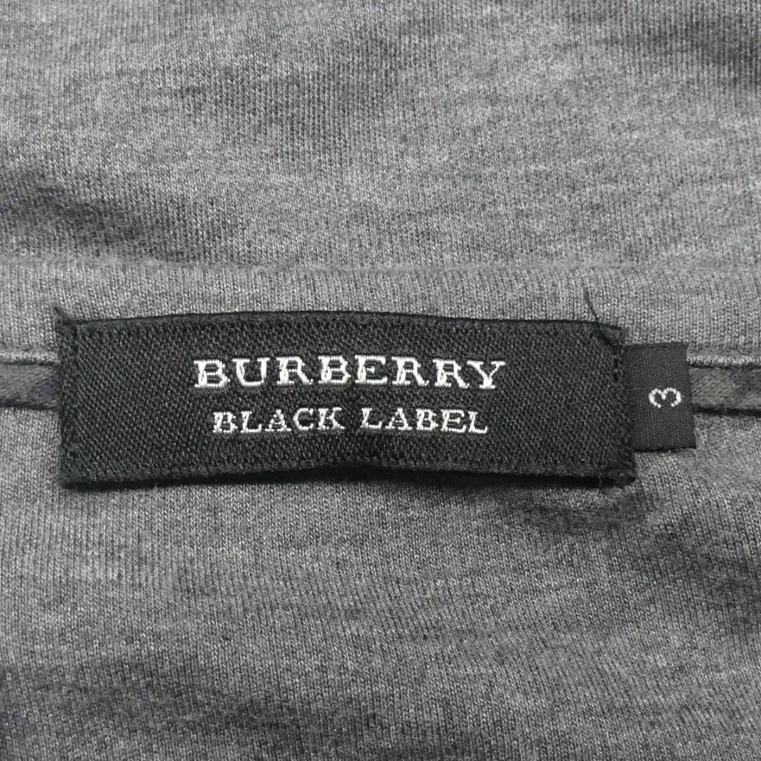 BURBERRY BLACK LABEL(バーバリーブラックレーベル)の廃盤 バーバリーブラックレーベル Tシャツ L ロンT カットソー TJ924 メンズのトップス(Tシャツ/カットソー(七分/長袖))の商品写真