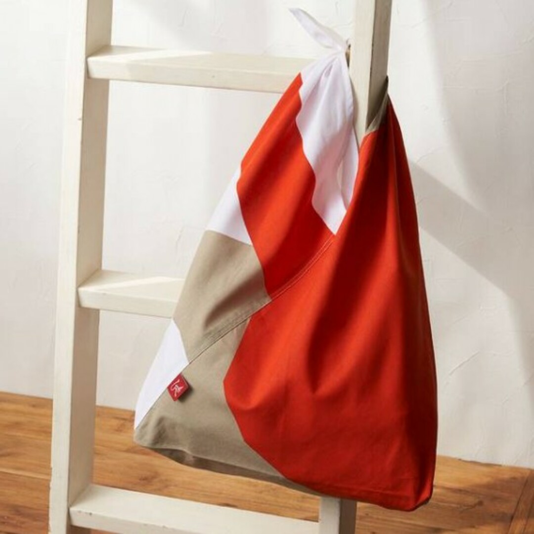 KALDI(カルディ)の新品・未使用！カルディ・オリジナル風呂敷風エコバッグ・あずま袋 レディースのバッグ(エコバッグ)の商品写真