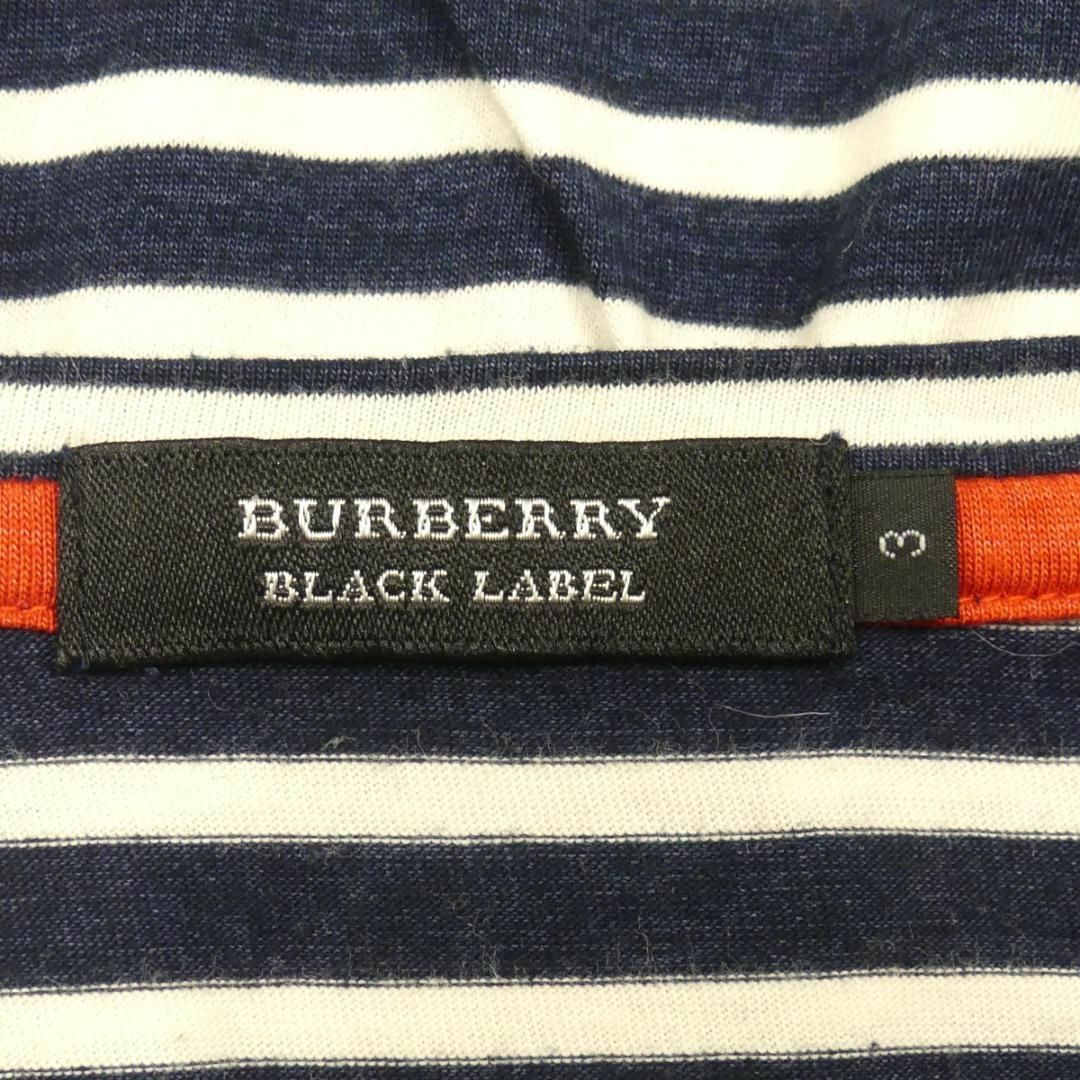 BURBERRY BLACK LABEL(バーバリーブラックレーベル)の廃盤 バーバリーブラックレーベル Tシャツ LロンT カットソー TJ921 メンズのトップス(Tシャツ/カットソー(七分/長袖))の商品写真