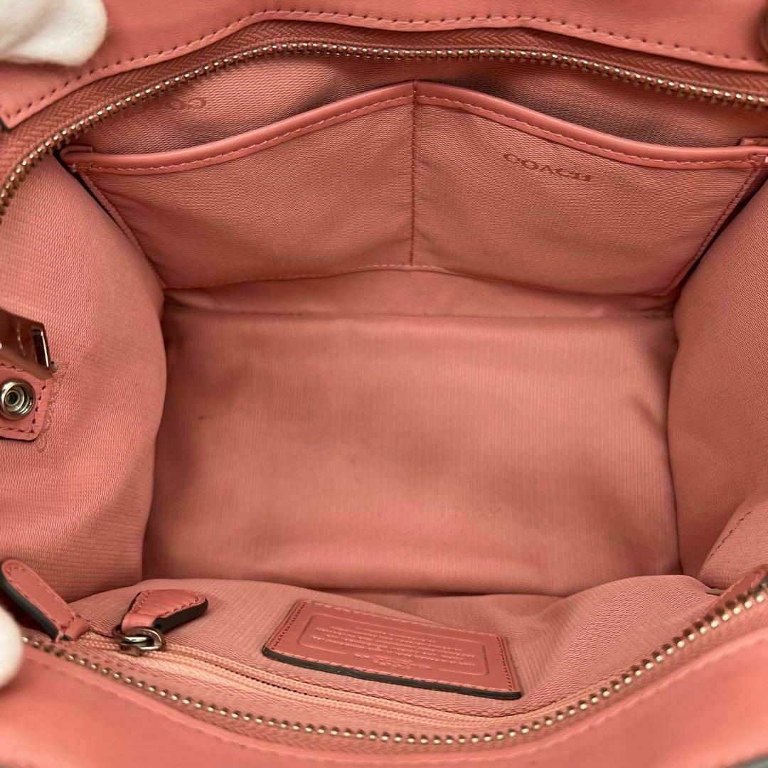 COACH(コーチ)の✨️美品✨️COACH ミニクロスビー ハンドバッグ 2way ショルダーバッグ レディースのバッグ(ハンドバッグ)の商品写真