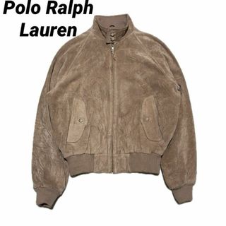 Polo Ralph Lauren スウェード レザージャケットG9 M(ブルゾン)