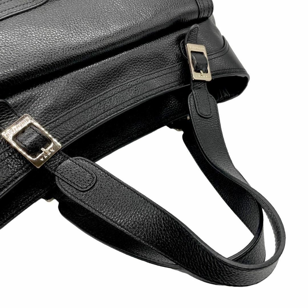 ANYA HINDMARCH(アニヤハインドマーチ)の美品　アニヤハインドマーチ　B2 本革　レザー　ハンドバッグ　ブラック レディースのバッグ(ハンドバッグ)の商品写真