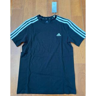 adidas - アディダス ジュニア エッセンシャルズ 3ストライプス 半袖 Tシャツ