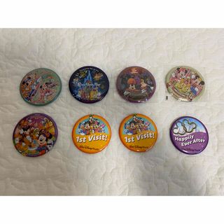 ディズニー(Disney)の【グッズ】ディズニーリゾート缶バッジセット(キャラクターグッズ)