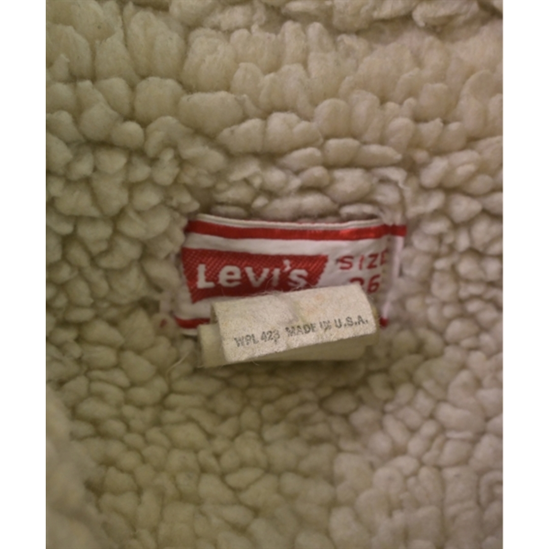 Levi's(リーバイス)のLEVI'S リーバイス デニムジャケット 36(XS位) 青(デニム) 【古着】【中古】 メンズのジャケット/アウター(Gジャン/デニムジャケット)の商品写真