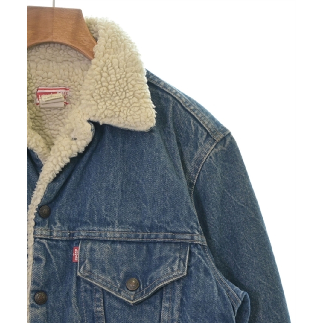 Levi's(リーバイス)のLEVI'S リーバイス デニムジャケット 36(XS位) 青(デニム) 【古着】【中古】 メンズのジャケット/アウター(Gジャン/デニムジャケット)の商品写真