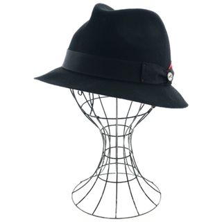 ボルサリーノ(Borsalino)のBorsalino ボルサリーノ ハット L 黒 【古着】【中古】(ハット)