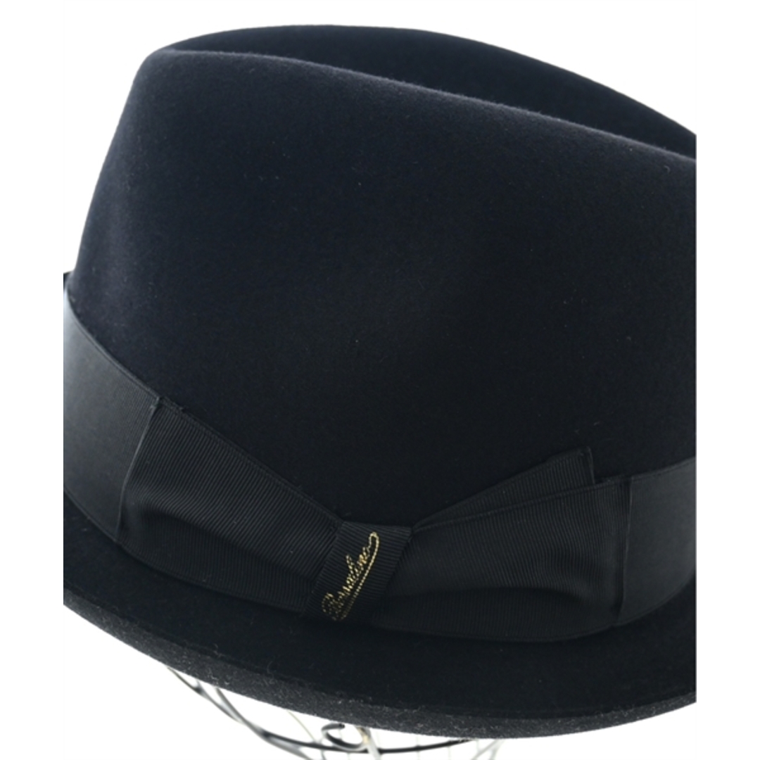 Borsalino(ボルサリーノ)のBorsalino ボルサリーノ ハット 7.125 黒 【古着】【中古】 メンズの帽子(ハット)の商品写真