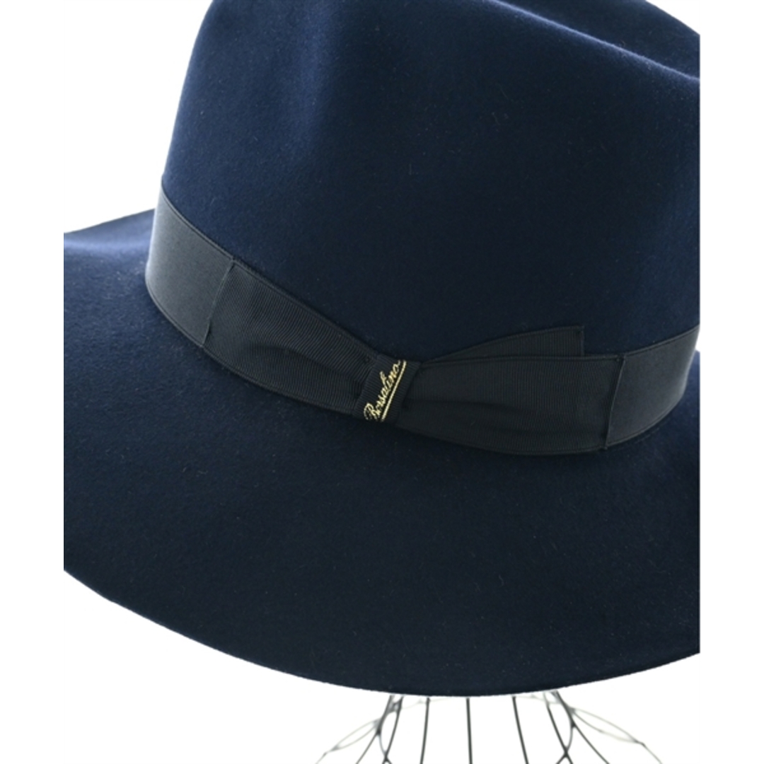 Borsalino(ボルサリーノ)のBorsalino ボルサリーノ ハット 58 紺 【古着】【中古】 メンズの帽子(ハット)の商品写真