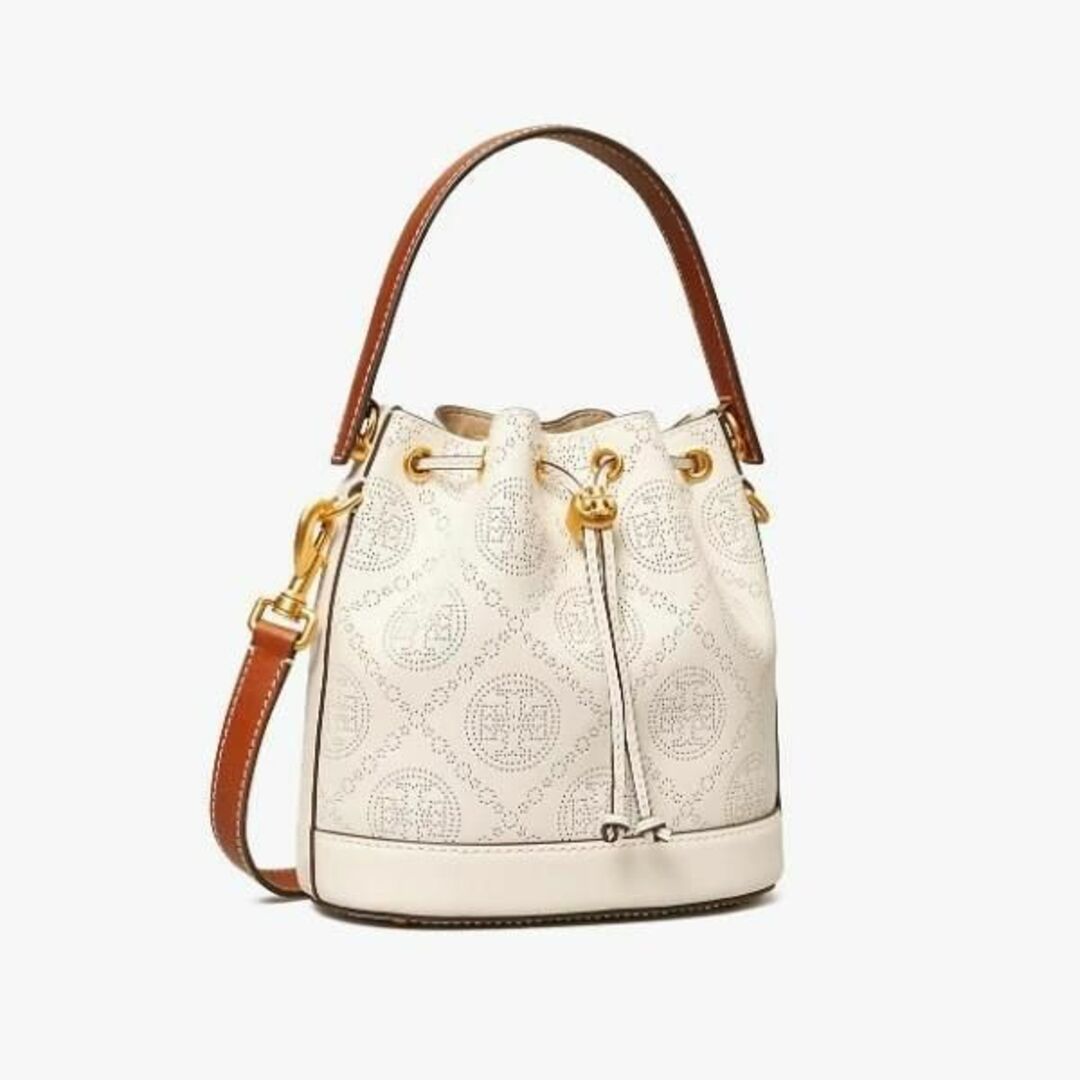 Tory Burch(トリーバーチ)の新品 トリーバーチ Tモノグラム パンチング バケット バッグ レディースのバッグ(ショルダーバッグ)の商品写真