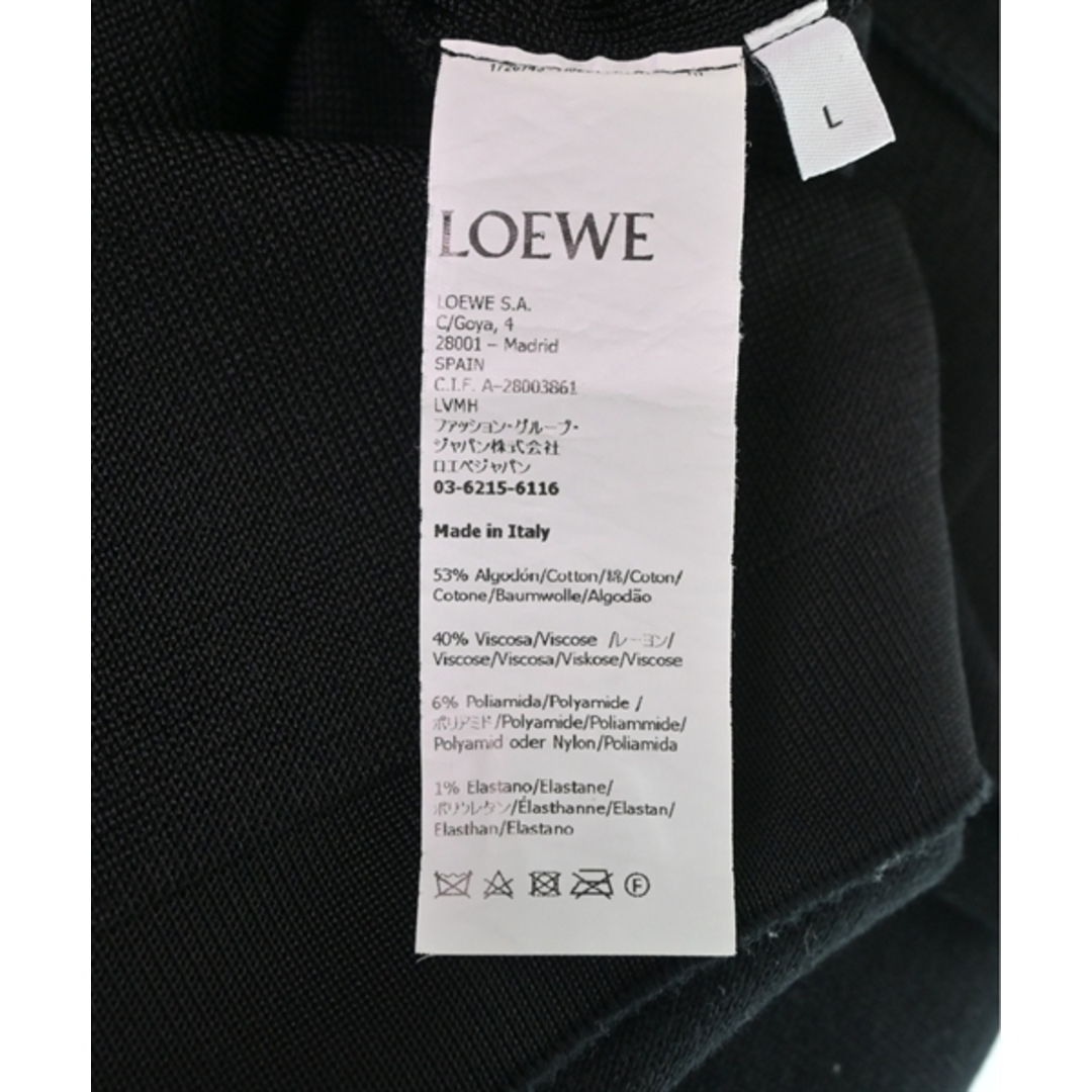 LOEWE(ロエベ)のLOEWE ロエベ ニット・セーター L 黒 【古着】【中古】 メンズのトップス(ニット/セーター)の商品写真