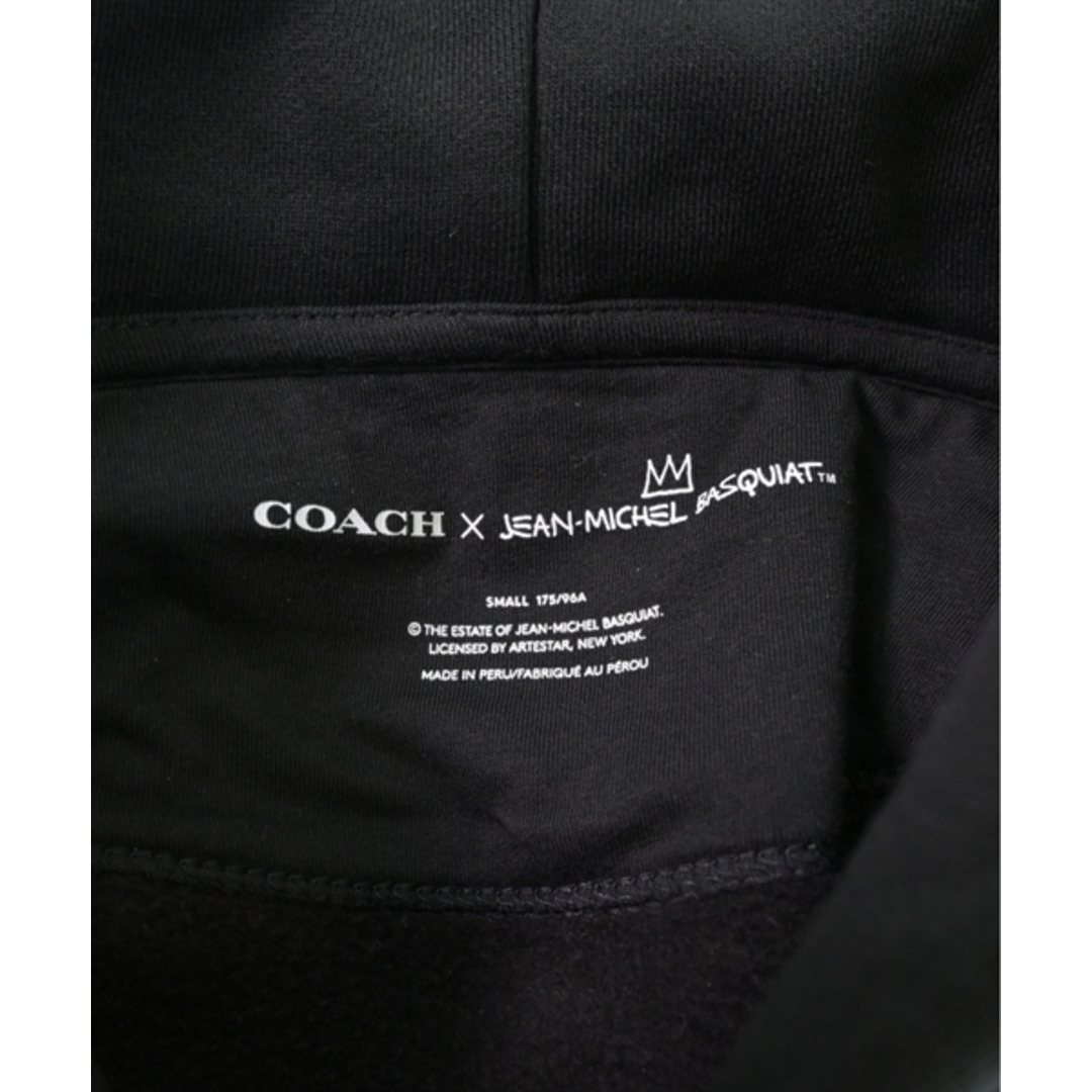 COACH(コーチ)のCOACH コーチ パーカー S 黒 【古着】【中古】 メンズのトップス(パーカー)の商品写真