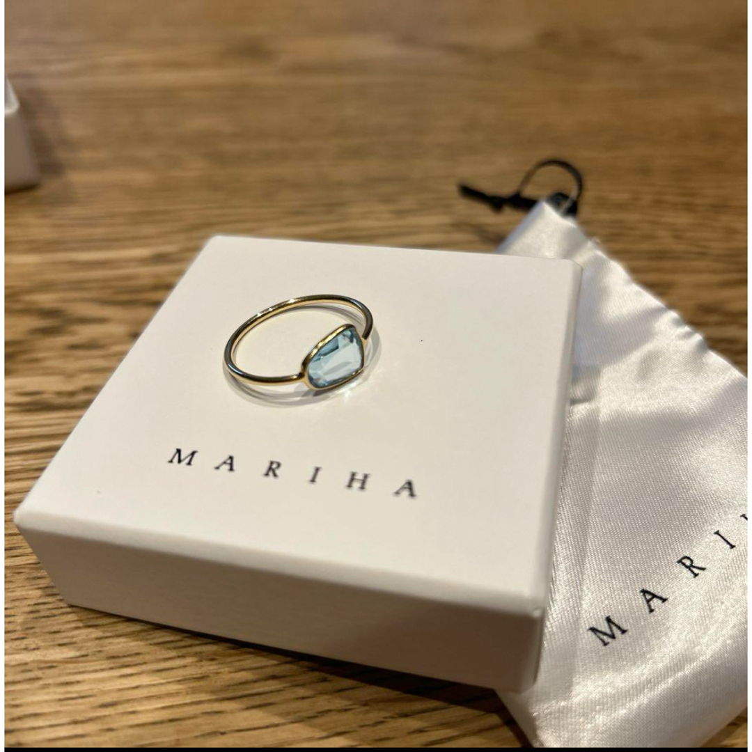 MARIHA(マリハ)のorganic gems リングS スカイブルートパーズ レディースのアクセサリー(リング(指輪))の商品写真