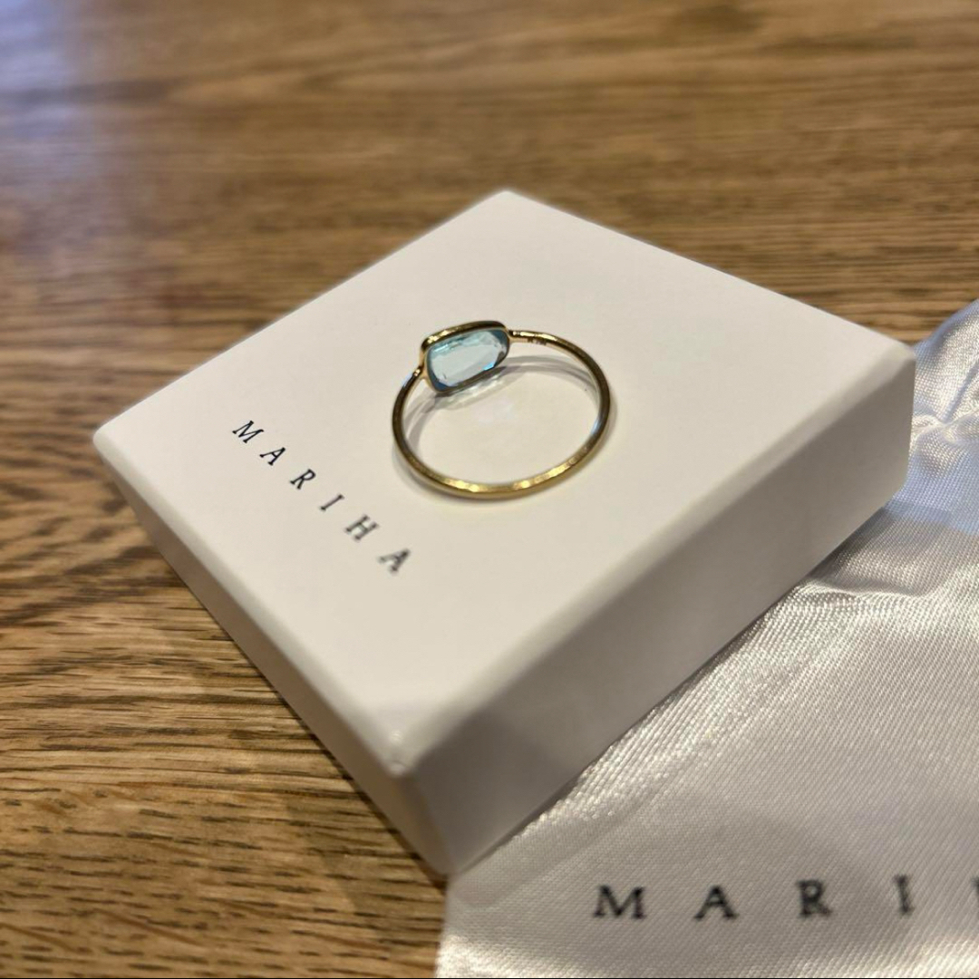 MARIHA(マリハ)のorganic gems リングS スカイブルートパーズ レディースのアクセサリー(リング(指輪))の商品写真