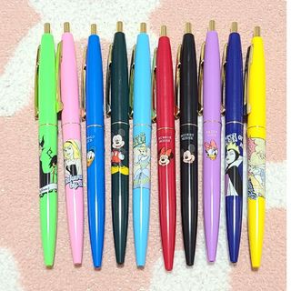 Disney - ディズニー　ボールペン　クリックゴールド BIC  文房具 筆記用具