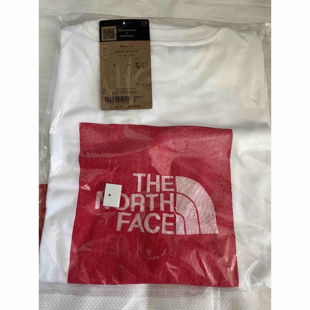 Supreme(シュプリーム)のSupreme × The North Face S/S Top 白 M メンズのトップス(Tシャツ/カットソー(半袖/袖なし))の商品写真