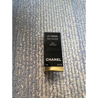 シャネル(CHANEL)のCHANEL ネイル ホワイト シルク(マニキュア)