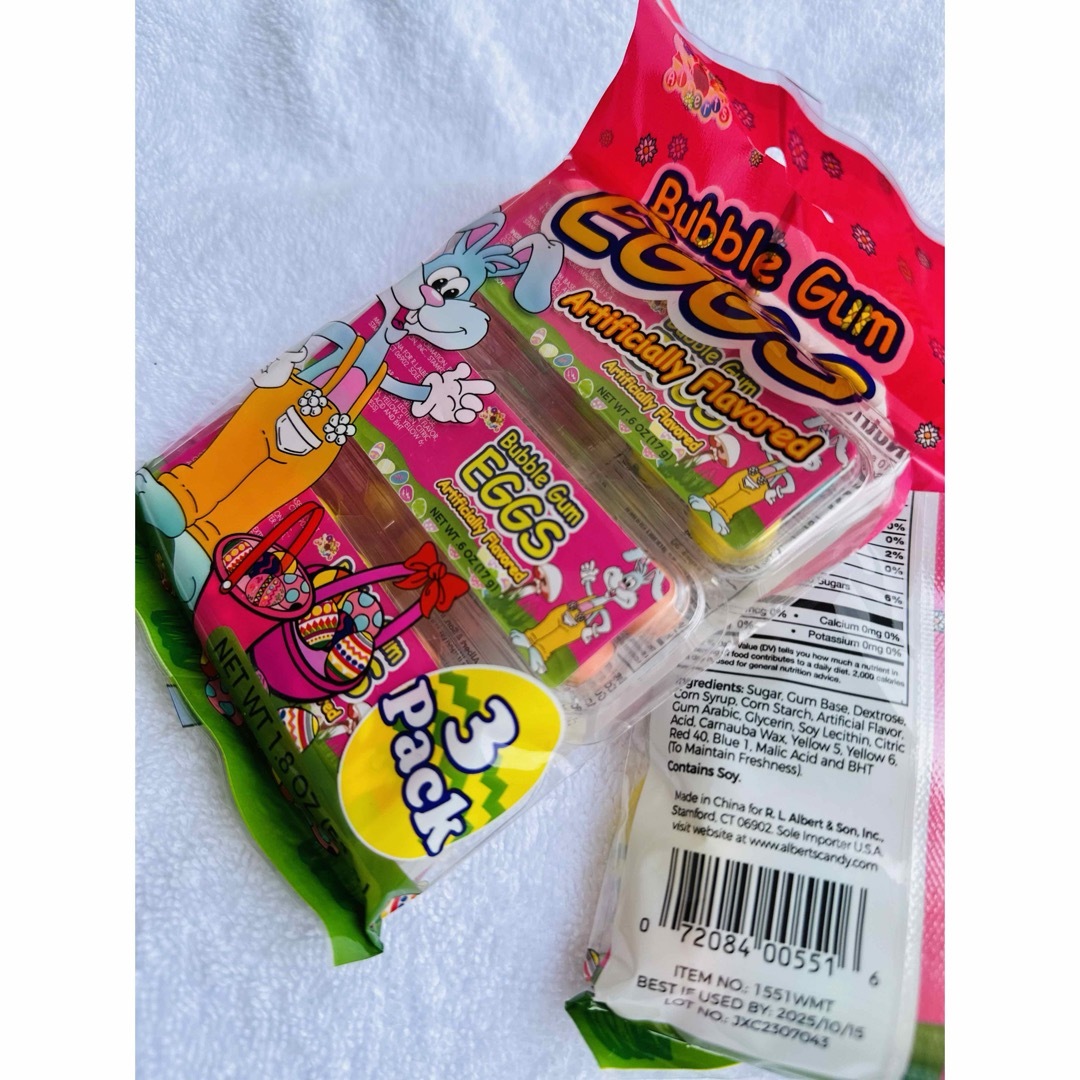 直輸入🌈イースター限定　ガム　お菓子　海外限定 食品/飲料/酒の食品(菓子/デザート)の商品写真