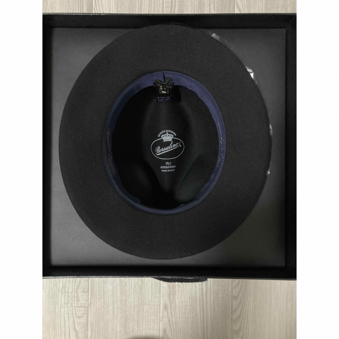 Yohji Yamamoto POUR HOMME(ヨウジヤマモトプールオム)の【超希少】 #Borsalino #ヨウジヤマモトプールオム 限定コラボハット メンズの帽子(ハット)の商品写真