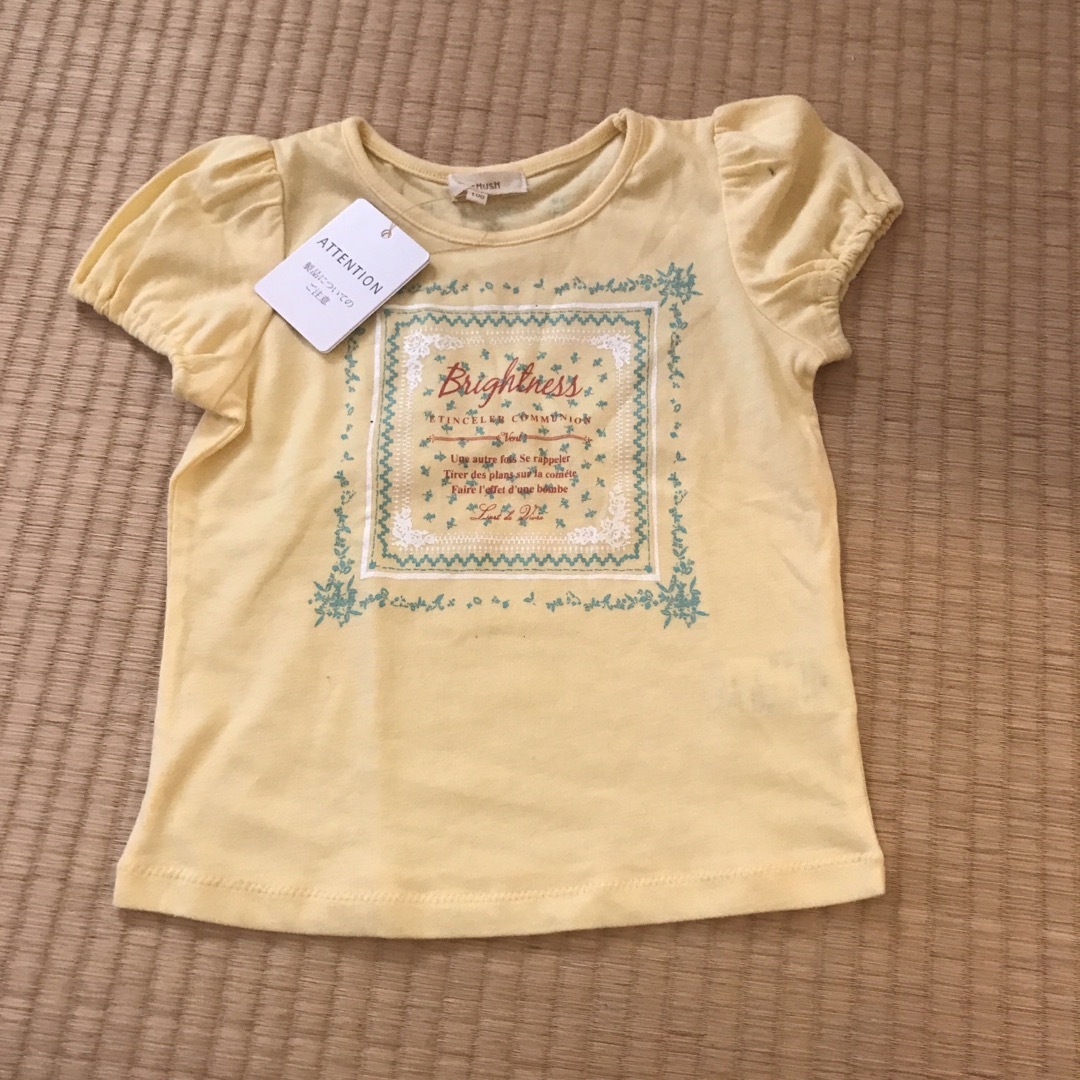 HusHush(ハッシュアッシュ)のハッシュアッシュ　Tシャツ　100 キッズ/ベビー/マタニティのキッズ服女の子用(90cm~)(Tシャツ/カットソー)の商品写真