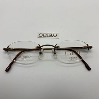 セイコー(SEIKO)のSEIKO TITANIUM メガネフレーム NISHIKI T-831男女兼用(サングラス/メガネ)