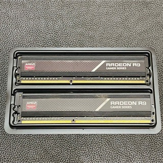エーエムディー(AMD)のAMD RADEON R9 DDR3 2133 4GB×2 メモリ ①(PCパーツ)