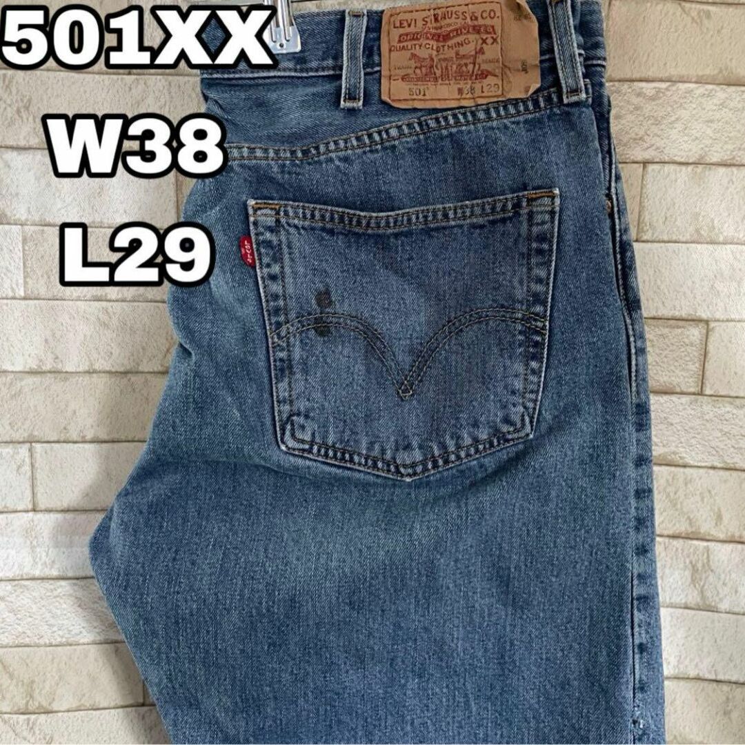 Levi's(リーバイス)のリーバイス デニム 501XX コロンビア製 ブルー 38×29 メンズのパンツ(デニム/ジーンズ)の商品写真