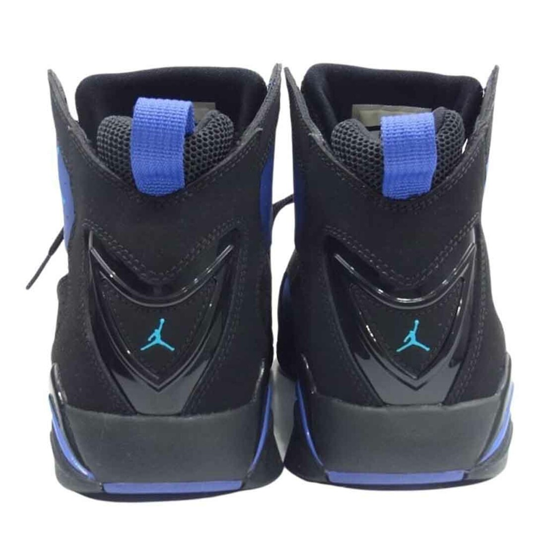 NIKE AIR JORDAN ナイキ ジョーダン スニーカー 342964-040 True Flight トゥルー フライト Black Blue Lagoon ブラック ブルー ラグーン ハイカット スニーカー ブラック系 パープル系 26.5cm【極上美品】【中古】 メンズの靴/シューズ(スニーカー)の商品写真