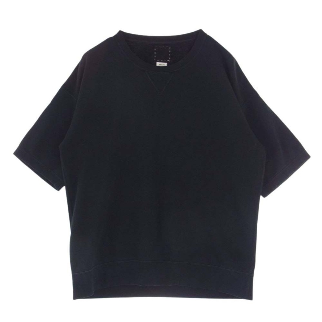 VISVIM(ヴィスヴィム)のVISVIM ビズビム スウェット 19SS 0119105010011 JUMBO SWEAT S/S ジャンボ 半袖 スウェット  ブラック系 3【中古】 メンズのトップス(スウェット)の商品写真