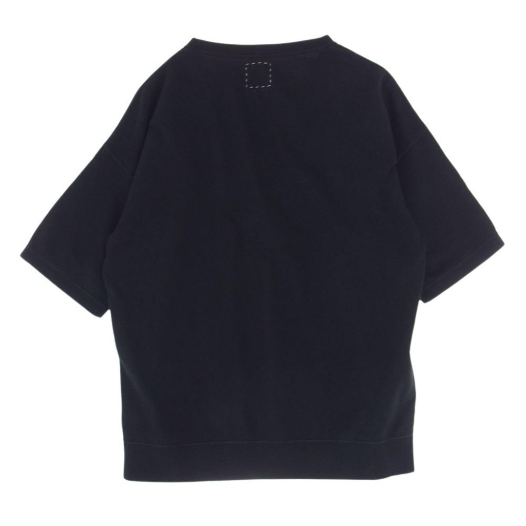 VISVIM(ヴィスヴィム)のVISVIM ビズビム スウェット 19SS 0119105010011 JUMBO SWEAT S/S ジャンボ 半袖 スウェット  ブラック系 3【中古】 メンズのトップス(スウェット)の商品写真