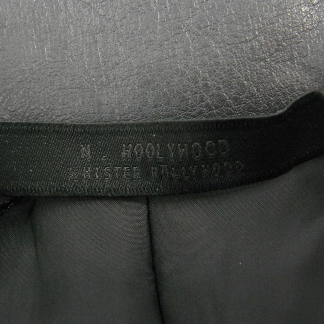 N.HOOLYWOOD(エヌハリウッド)のN.HOOLYWOOD エヌハリウッド ジャケット 22AW 2222-BL02-018 peg フェイクレザー プリマロフト 中綿 ドルマンスリーブ ショート ブルゾン スタンドカラー ジャケット グレー系 42【中古】 メンズのジャケット/アウター(その他)の商品写真