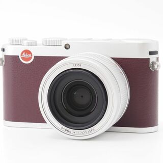 ライカ(LEICA)の101740☆極上品☆Leica X typ 113 マルーン国内限定50台(コンパクトデジタルカメラ)