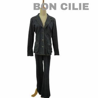 BON CILIE ボンシリエ デニム セットアップ Lサイズ ブルー ネイビー(Gジャン/デニムジャケット)