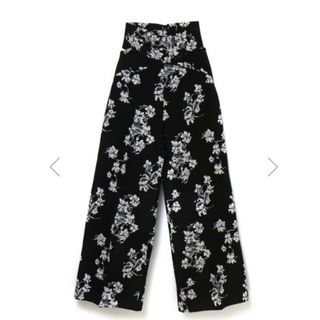 melt the lady petal snake wide pants