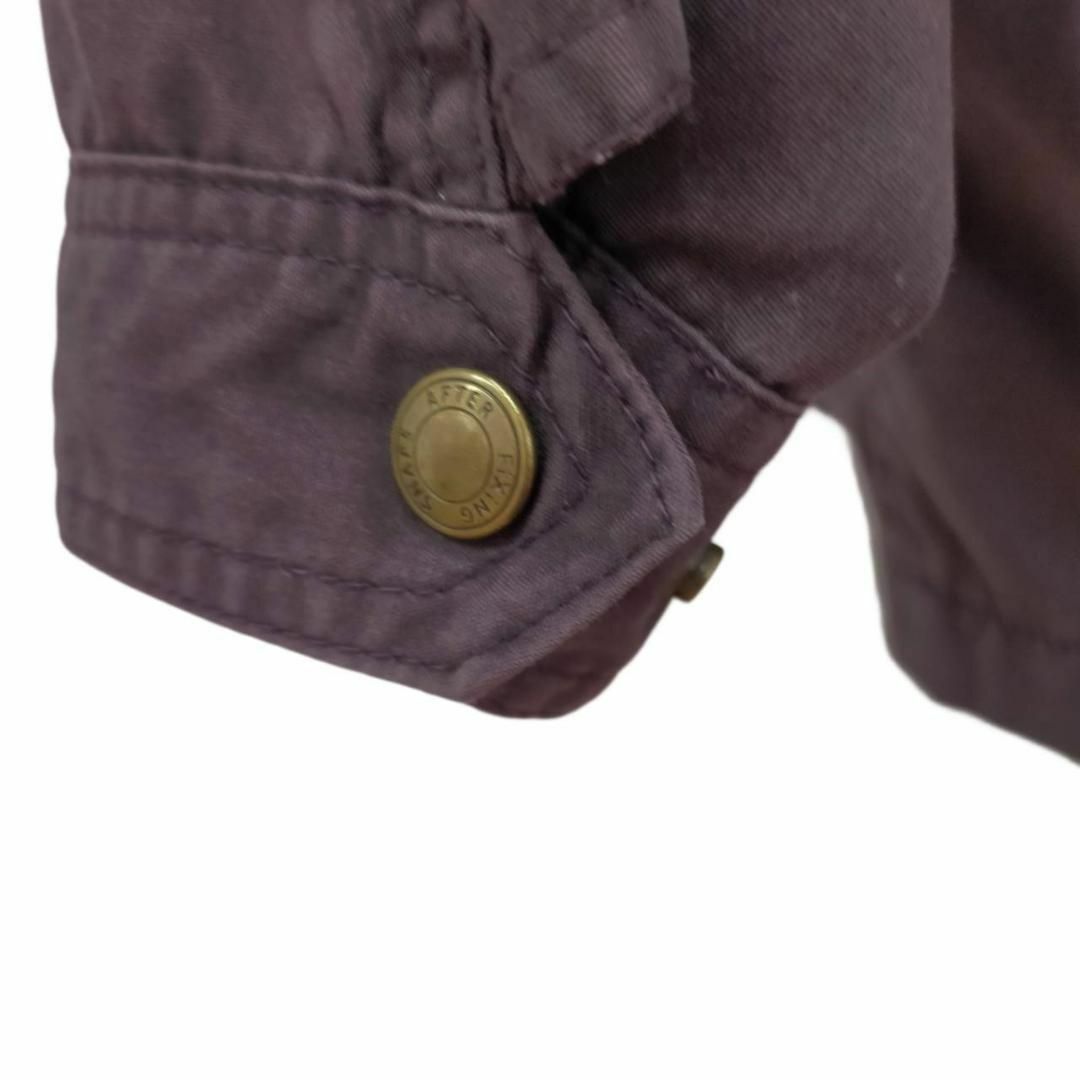 AUTHENTIC オーセンティック アウター Mサイズ パープル コート メンズのジャケット/アウター(マウンテンパーカー)の商品写真