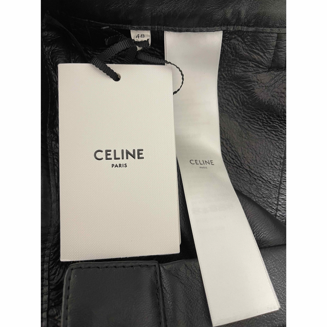 celine(セリーヌ)のCELINE レザーパンツルージーンズ2G300280D.38NO/size48 メンズのパンツ(デニム/ジーンズ)の商品写真