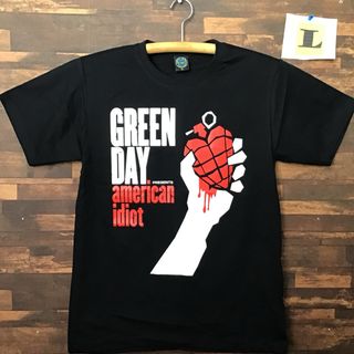 グリーンデイ　Green Day  Tシャツ　Lサイズ(Tシャツ/カットソー(半袖/袖なし))