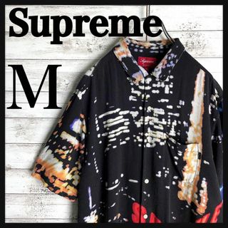 シュプリーム(Supreme)の9100【即完売モデル】シュプリーム☆総柄デザイ定番カラーtシャツ　美品(シャツ)