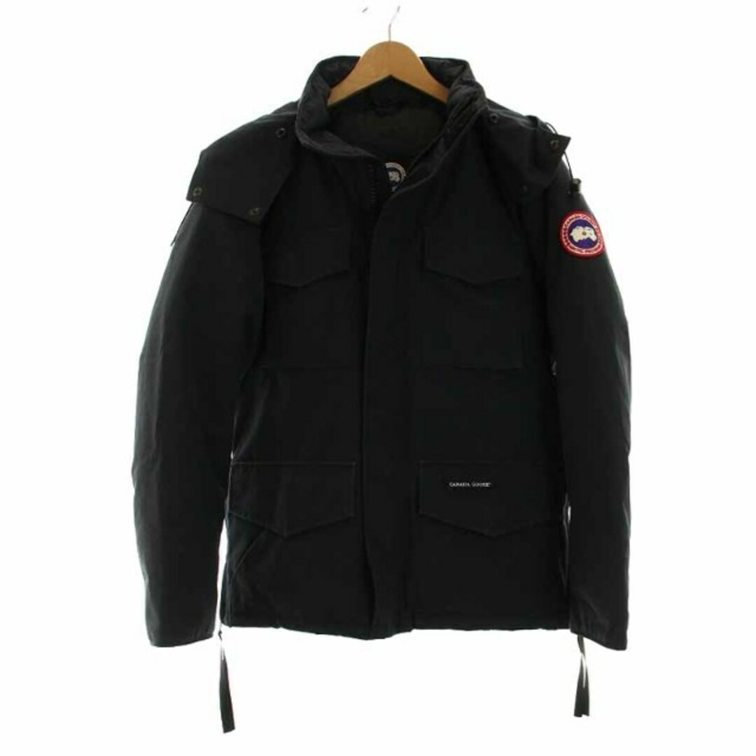 CANADA GOOSE(カナダグース)のCANADA GOOSE KAMLOOPS ダウンジャケット ハイネック S 紺 メンズのジャケット/アウター(ダウンジャケット)の商品写真