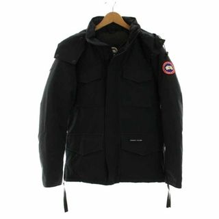 カナダグース(CANADA GOOSE)のCANADA GOOSE KAMLOOPS ダウンジャケット ハイネック S 紺(ダウンジャケット)