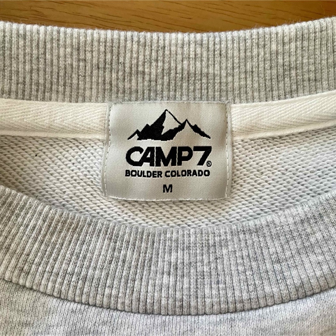 Right-on(ライトオン)の【美品】CAMP7 キャンプセブン　スウェット　トレーナー メンズのトップス(スウェット)の商品写真