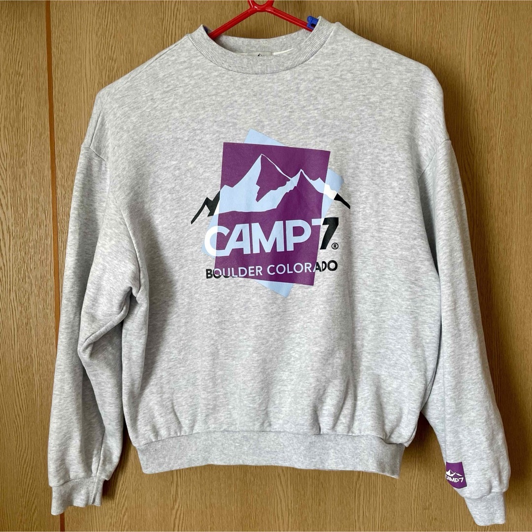 Right-on(ライトオン)の【美品】CAMP7 キャンプセブン　スウェット　トレーナー メンズのトップス(スウェット)の商品写真